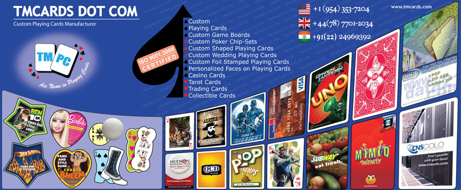Custom Playing Cards Banner